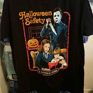 Halloween Safety Michael Myers men’s shirt